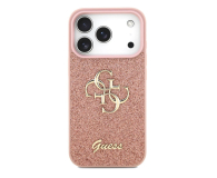Guess Fixed Glitter Big 4G do iPhone 17 Pro różowy - 1365531 - zdjęcie 2